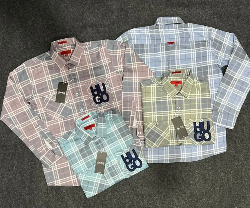 Check shirt  uploaded by Patel knitwear on 7/28/2023