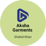 Business logo of Aksha garments