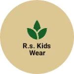 Business logo of R.S. kids wear based out of Ludhiana