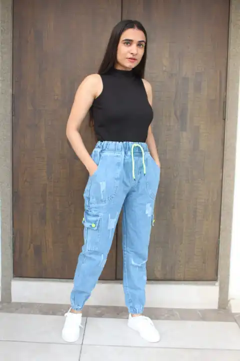 Joggors Stylish Jeans For Women  uploaded by DUDHAT Impax on 7/28/2023