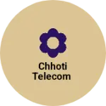 Business logo of Chhoti telecom