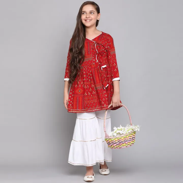 Kurta with sharara set  uploaded by RAMAPIR FASHION® on 7/28/2023