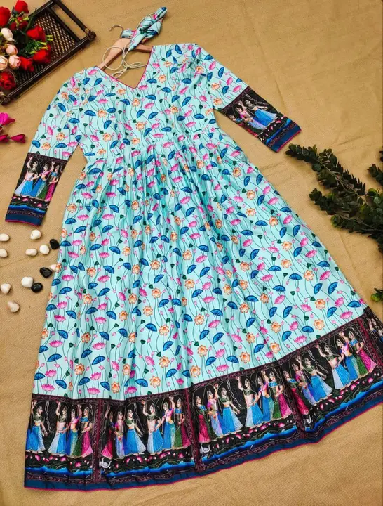 Sukhkarta Clothing Soft Silk Gown uploaded by Sukhkrta clothing  on 7/28/2023