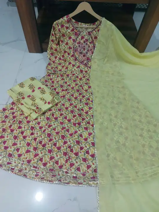 3 pcs kurti with dupatta8 and salwar  uploaded by Rohit creation on 7/28/2023