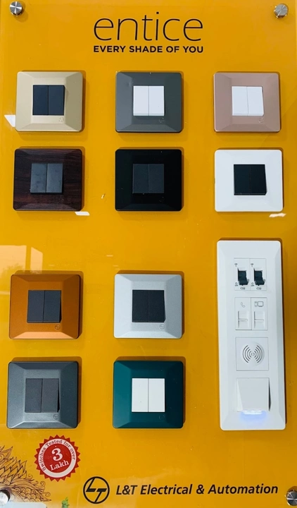 L&T Entice Modular Switches  uploaded by business on 7/28/2023