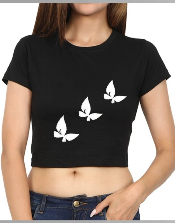 Women's crop Tshirts  uploaded by Parthsarthi trading on 7/28/2023