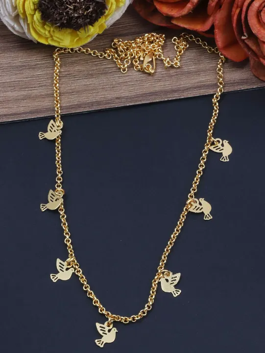 Gold Plated Necklace  uploaded by business on 7/28/2023