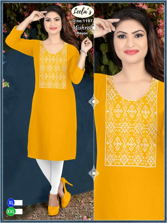 Viral girl women's rayon kurta pack of 4  uploaded by business on 7/28/2023