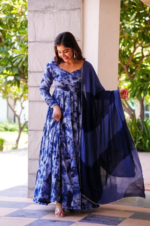 Gown  uploaded by Jay Manudada Fabrics on 7/28/2023
