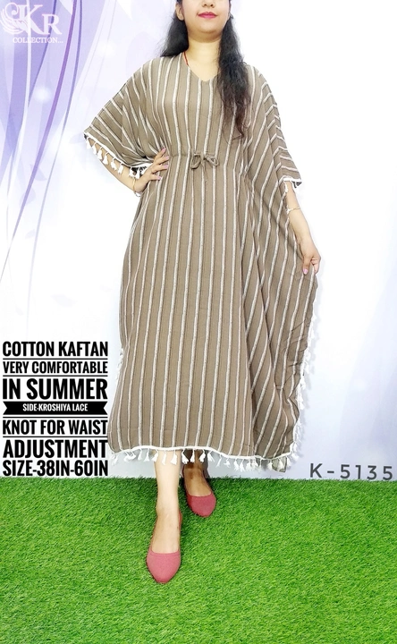 Big Size Kaftan uploaded by krishna radha collection on 7/28/2023