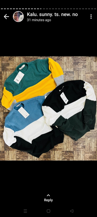 Brand sweater uploaded by Rahul collection on 7/28/2023
