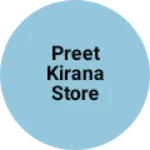 Business logo of Preet kirana store