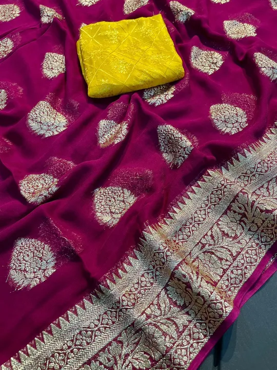 Viscose  Georgette Saree   uploaded by Miss Lifestyle on 7/28/2023