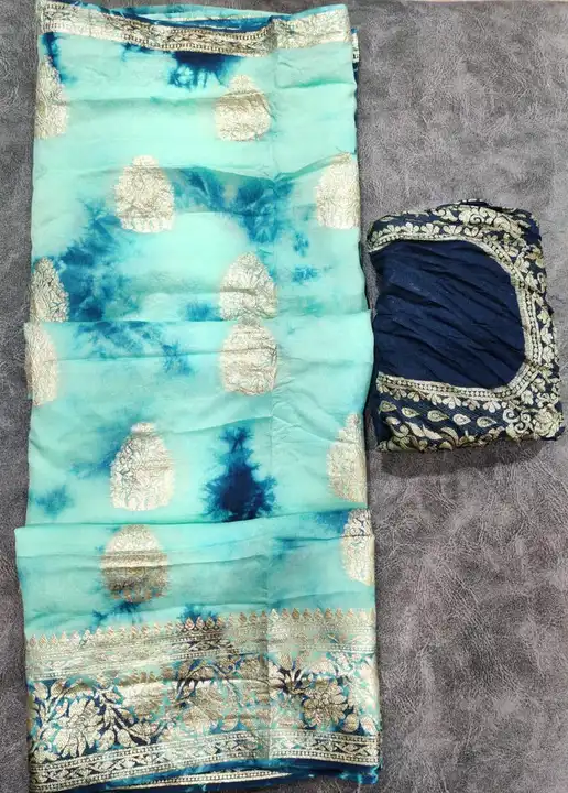 Note.   blouse or saree ka fabric pure dola  ayaga

🕉️🕉️🕉️🔱🔱🔱🕉️🕉️🕉️

New launching  havi   uploaded by Gotapatti manufacturer on 7/29/2023