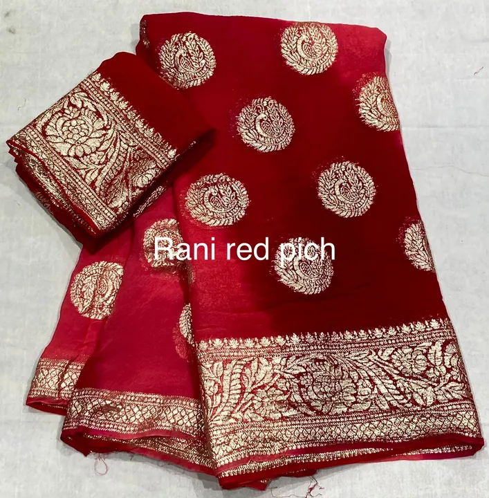 ❤️ *Summerspecialsaree*  

*beautiful color combination Saree for all ladies*

👉keep shopping with  uploaded by Gotapatti manufacturer on 7/29/2023