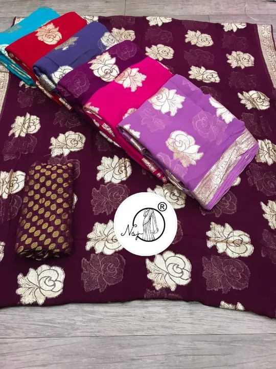 presents RAKHI TEJ special saree

*beautiful color combination Saree for all ladies*

👉keep shoppin uploaded by Gotapatti manufacturer on 7/29/2023