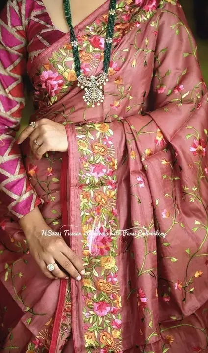 Product uploaded by Manufacturer of tussar gheecha 100 % silk saree on 7/29/2023