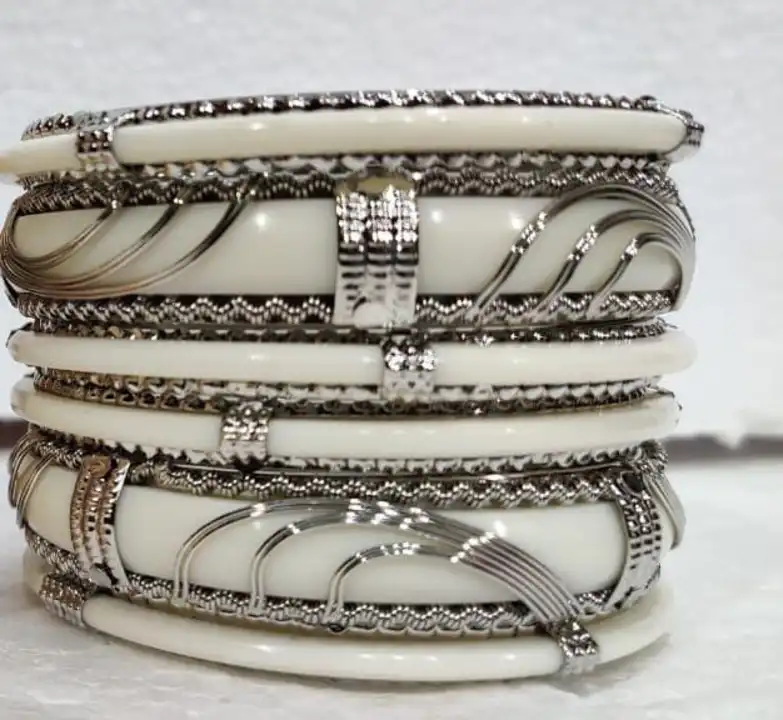 Metal Bangles Set uploaded by business on 7/29/2023