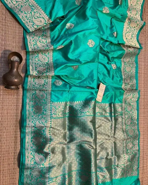 Banarasi silk katan saree handloom products  uploaded by I.M.creation on 7/29/2023