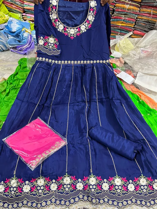 Anarkali frock suit uploaded by Manseerat collection on 7/29/2023