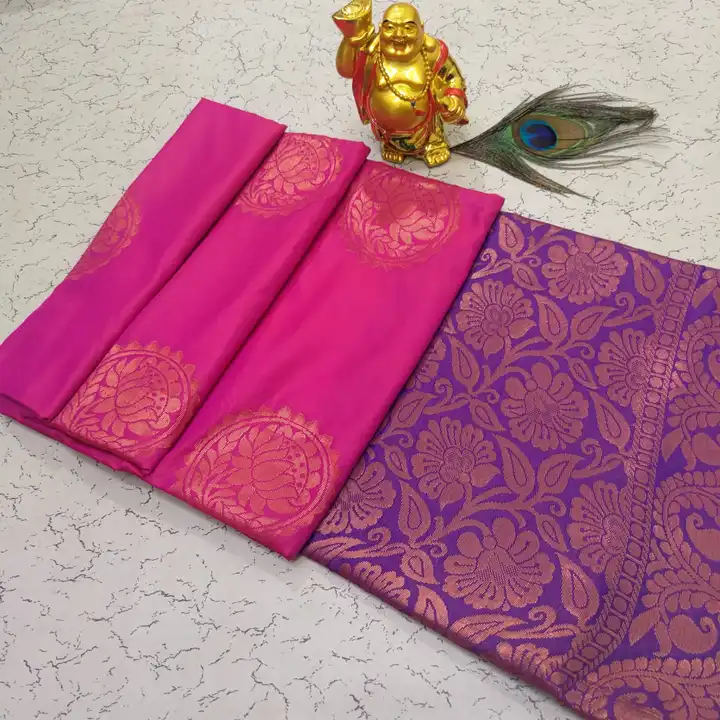 Soft silk sarees uploaded by business on 7/29/2023