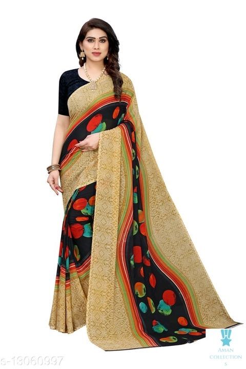 Trendy attractive saree  uploaded by business on 3/18/2021