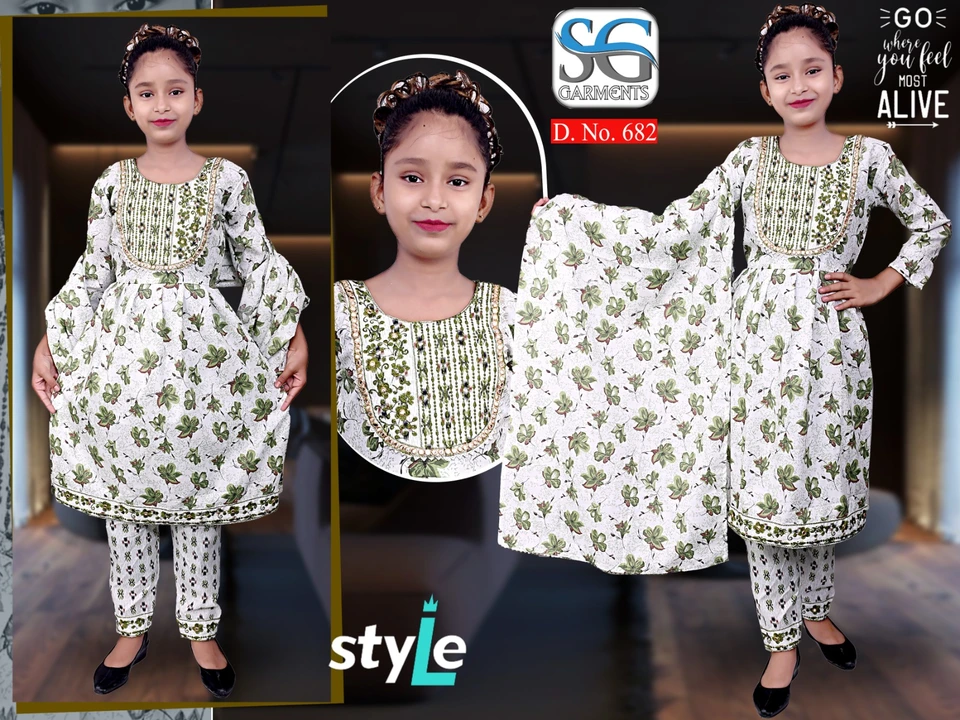 Kids dresses  uploaded by S. Style garments on 7/29/2023