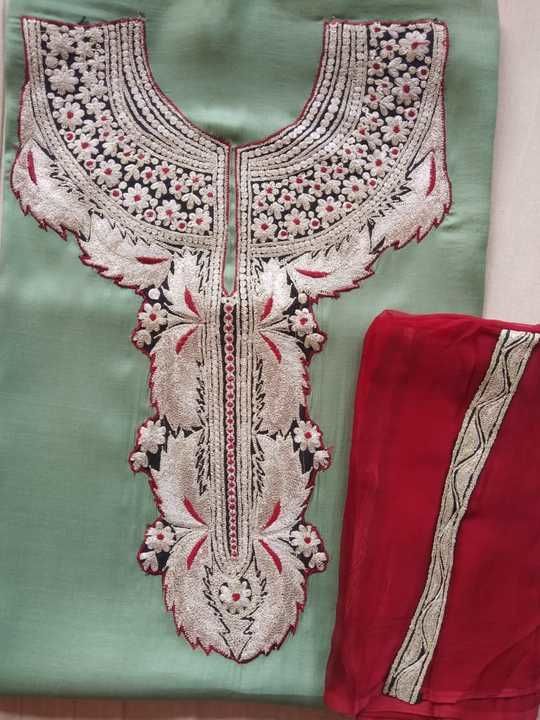 Kashmiri suit uploaded by Amit collection on 3/18/2021