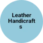 Business logo of Leather handicrafts