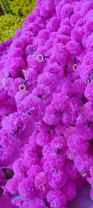 Pink genda laadi uploaded by Aamir handicrafts flowers on 7/29/2023