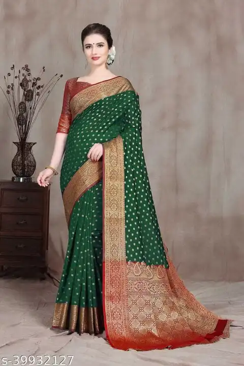 Banarasi silk saree  uploaded by Shree Kuberji textile on 7/29/2023