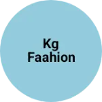 Business logo of KG Fashion 