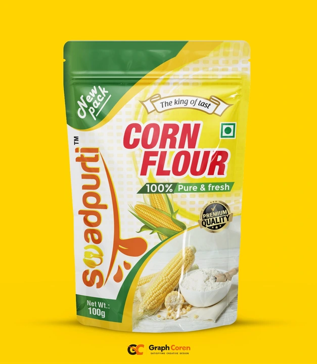 Swadpurti corn flour uploaded by Swadpurti food industry on 7/29/2023