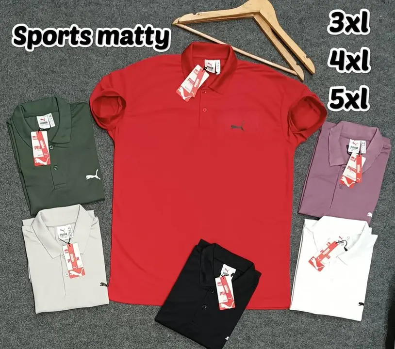 Premium quality sports matty tshirts for men uploaded by VED ENTERPRISES  on 7/29/2023