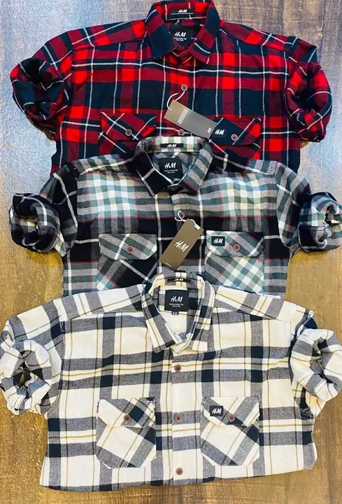 H&M wool blend double pocket shirts  uploaded by BLACKVELVET on 7/29/2023