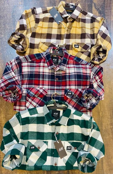 H&M wool blend double pocket shirts  uploaded by BLACKVELVET on 7/29/2023