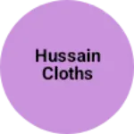 Business logo of Hussain cloths