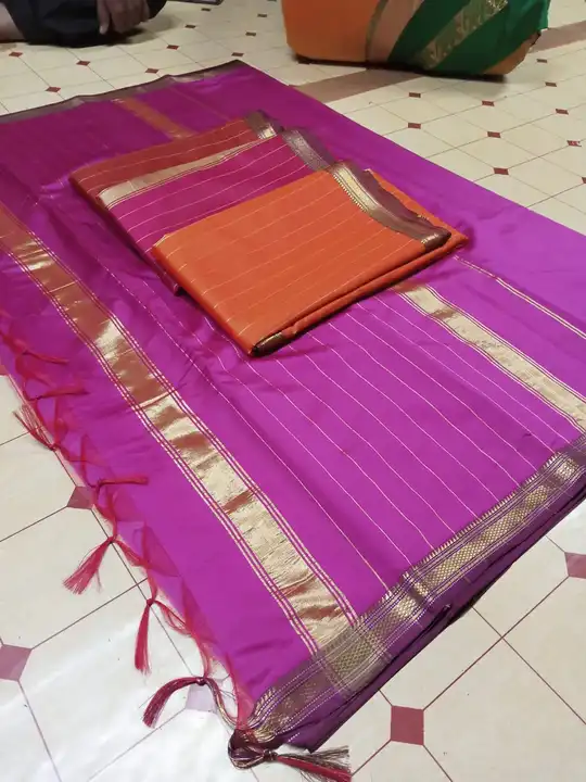 Semi silk saree  uploaded by Alif fabrics on 7/29/2023