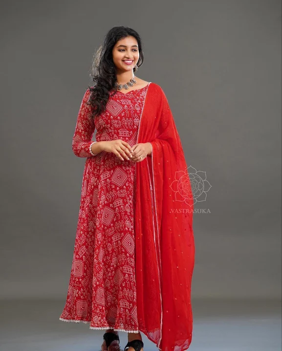 Sukhkarta Clothing Fox Georgette Gown  uploaded by Sukhkrta clothing  on 7/29/2023