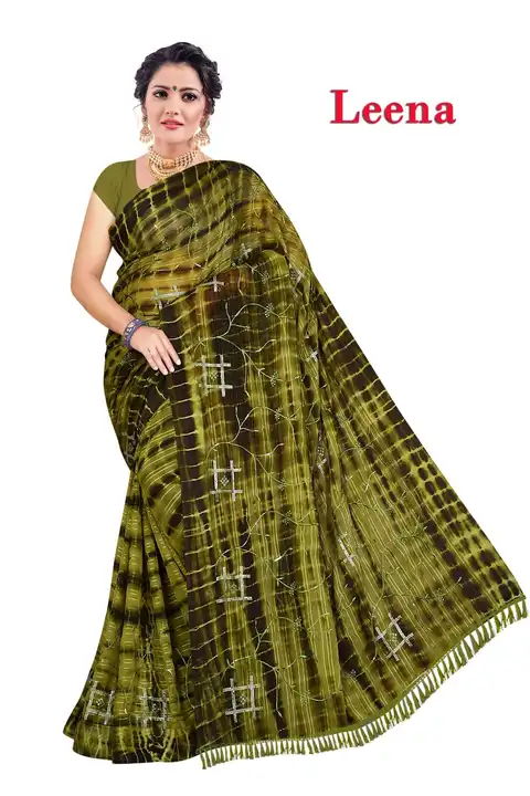 Fancy work sarees  uploaded by Sai siyaram silk mills on 7/29/2023