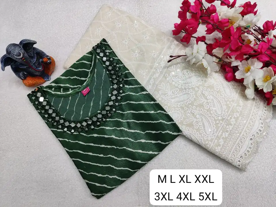 Maslin silk kurti with plaza  uploaded by Jaliyan Fashion Hub on 7/29/2023