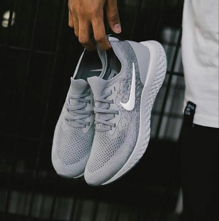Post image Epic react ✌️✌️

*Nike*


*Most demanding grey *
*7A high quality * 

Sizes : 41 42 43 44 45 

*1350/- Ship free all india *