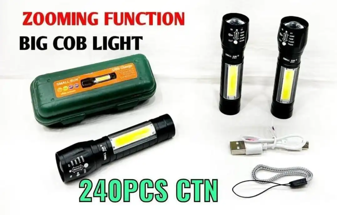 Metal Powerful Pocket cob light with 3 modes uploaded by business on 7/29/2023