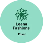 Business logo of Leena fashions