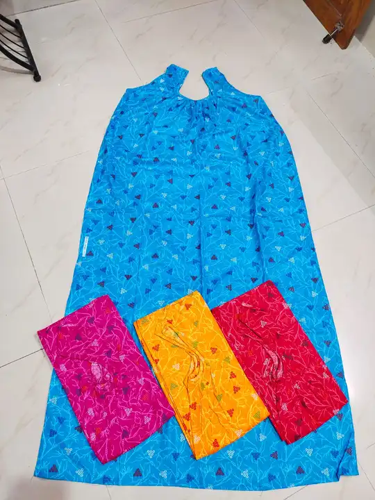 100% Cotton genuine quality podact nighties ( 60 jhul long) uploaded by MAYA GARMENTS on 7/30/2023