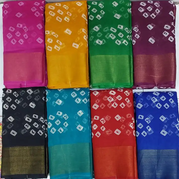Online popular products 5*2 jari pata saree uploaded by NARMADA SILK on 7/30/2023
