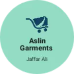 Business logo of Aslin garments