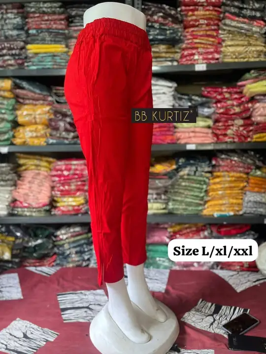 Cotton pencil pant ancle length  uploaded by S. S. Selection on 7/30/2023