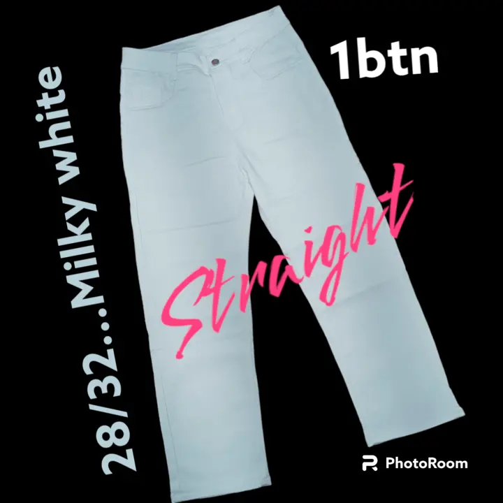 White straight fit... uploaded by Miss 7Star jeans on 7/30/2023