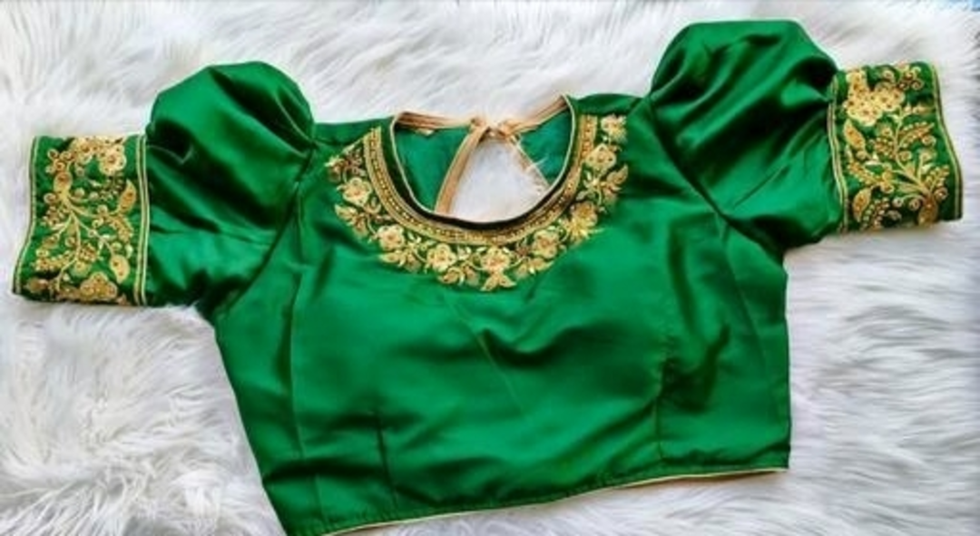 Embroidery ghoti hata blouse  uploaded by Puja's collection on 7/30/2023